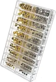[TEHAUX] 600 Pcs Watch Tube Head Watch Stem Precision Crowns Crowns Domed Crowns Tube Head Watch