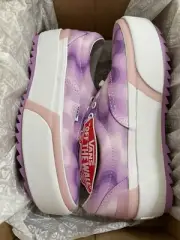 NEW Womens Vans Era Stacked Pink Gradient Lavender Shoes Size 6