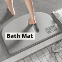 在飛比找蝦皮購物優惠-Non Slip Thick Bath Mat Bathro