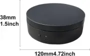Electric Rotating Display Stand, 360 Degree Motorized Rotating Turntable Disp...