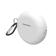 Geekria Silicone Case Cover for Huawei FreeBuds 3 (White)
