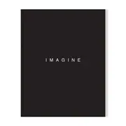 Imagine Framed Wall Art - Black