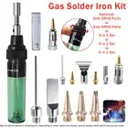 Cordless Gas Blow Torch Auto Ignition Butane Gas Soldering Iron Kit Welding Tool