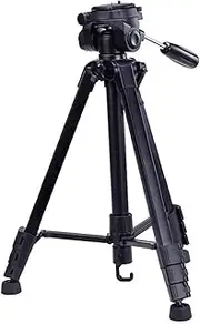 Portable Aluminium Alloy Outdoor Tripod 57" Monocular Binocular Spotting Scope with Carrying Bag