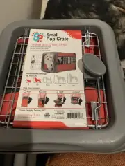 Small Pop Crate Red - Dog House Dogs Cats Houses Kennel Crate Play Pen Igloo ...