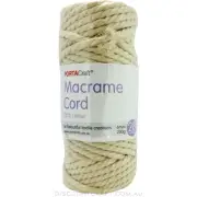 Macrame Cord 200g 6mm 28m - Twisted