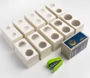Coin Flips 10 Assorted Sizes 1000Pcs Coin Holders for Colletors The Coin Coll...