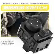 Mirror Switch Control Fits Nissan Pathfinder Maxima Murano Rogue Altima Left Y