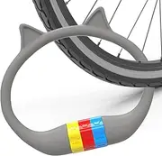 Bike Lock Combination | Silicone Cycle Locks - Silicone Anti-Theft Padlock for Commuting Scooter Security RV Gate Fence Grill Patio Travel Motorcycle Parking Mountain