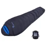 Mountaintop Ultralight Mummy Down Sleeping Bag 550 Fill Power Duck Down Suits...