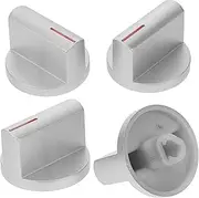 Gogogmee Home Stove Knobs Set 4PCS Universal Gas Stove Knobs Easy to Install Ergonomic Design for Gas Cooker