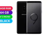 Samsung Galaxy S9+ Plus (64GB, Midnight Black) - Grade (Excellent)