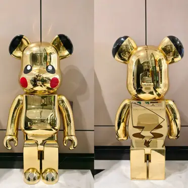 限定価格 BE@RBRICK WORLD WIDE TOUR 3 BE@RBRICK ピカチュウ GOLD 