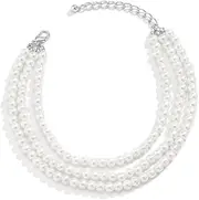 [ESOMAVRIX] Elegant Imitation Pearl Beaded Tassel Anklet Women's Trend Geometric Chain and Foot Decoration Paired with High Heels/2419