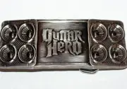 GUITAR HERO III Legends of Rock Music Video Red Octane Unisex BELT BUCKLE 4" New