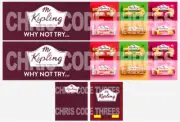 Code 3 Adhesive Vinyl Trailer Decal - Mr Kipling - 1/50 1/76 1/148 1/87 1/64