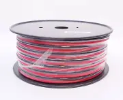 Twinpoint 8Rb1 Workman - 100 Foot Spool Of 8 Gauge Red/Black Dc Zip Wire