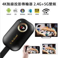 在飛比找蝦皮購物優惠-【絕不延遲】 四核心4K 5G雙頻無線投影 HDMI電視棒 