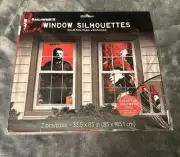 Halloween Michael Myers Window Silhouettes House Decorations Party Doorways