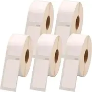 ExtraPrint 5 Rolls Compatible Thermal Label Replacement for Dymo SD1976411 Durable Label 25mm x 54mm Black on White for Dymo LabelWriter 330, 400, 450, 450 Duo, 450 Turbo, 4XL - 160 Labels per Roll