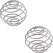 XIELBIS 2-Pack Stainless Steel Bottle Mixer Ball,Protein Shaker Ball - Blender Balls for Mixer Bottles for Blender Bottles, Smoothies & Shakes