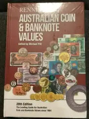 RENNIKS AUSTRALIAN COIN & BANKNOTES VALUES 28th EDITION Sealed Hardback