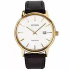 Citizen Eco-Drive Leather Strap Men's Watch BM6753-00A