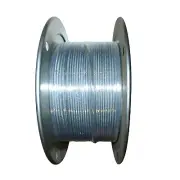 1/8" to 3/16" Vinyl Coated Aircraft Cable Bulk 500 FT 7x7 Steel Core 1,700 lbs