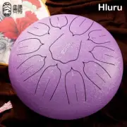 Hluru 12 Inch Glucophone Steel Tongue Drum 11 13 Notes C ToneDrum Ethereal Drum
