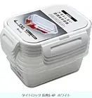 4 Plastic Food Containers With Lids 330mL Storage Boxes Microwave Freezer SafeF5