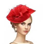 Tea Party Hat Fascinator - 2025 High Tea Party Kentucky Derby Pillbox Hat 1920s Headdress for Lady Women Girls