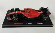 1/43 Ferrari Sf23 F1 2023 No.55 Sainz With Screwdriver B.Burago Minicar