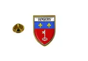 pins pin's flag national badge backpack hat shield france flag angers