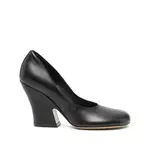 [Dries Van Noten] Dries Van Noten Round-toe Pumps 39 IT BLACK