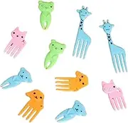 Food Picks for Kids | Small Cake Forks,Cartoon Toothpick, Lunch Accessories for Fruits Cheese Appetizers Cake School Eater