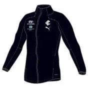 Carlton Blues PUMA AFL Mens Team Rain Jacket | Navy by Sporting House