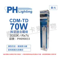 在飛比找蝦皮購物優惠-[喜萬年] PHILIPS飛利浦 CDM-TD 70W 83