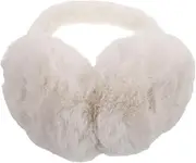 [Healvian] Winter Ear Cute Fluffy Ear Warmers for Cold Weather Foldable Portable Plush Covers Stylish Protection for Outdoor Activities