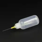 1pcs 50ml Liquid Flux Syringe Funnel Plastic Empty Bottle Soldering Repair DIY