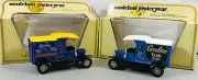 Set of 2 - Matchbox Models of Yesteryear Y12 1912 Ford Model T -Rosella, Cerebos