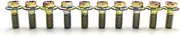 Rotor Screws Brake Rotor Bolts for HON&DA XR250 for Baja 1995-2007 Mototcycle Front Brake Disc Rotor Bolts(Colorful)