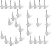 30 Disposable Tips for Ear Irrigation Flushing System for Adults & Kids - Perfect Ear Cleaning Kit - Compatible with Ear Wax Removal Tool by Tilcare
