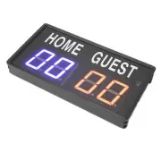 (UK Plug) Digital Scoreboard Score Keeper 100-240V Digital Tabletop HR