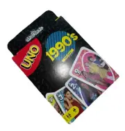 UNO Card Game 1990’s 90’s Pop Culture Nostalgia Mattel Games Toy 108 Cards
