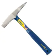 Estwing Welding Chipping Hammer - 11" Length - Silver - Nylon Vinyl, Steel -
