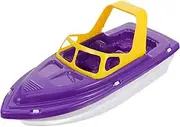 Alipis 1pc Purple Plastic Speedboat Bath Toy for Toddlers, Floating Boat with Remote Control, Boat Toys for Kids, Bath Toys for Bathtub, Pool, Beach