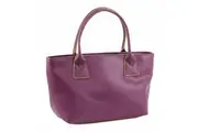 Milleni Mini Fashion Women's Ladies 26cm Tote Hand Bag WorkShoulder Handbag Plum