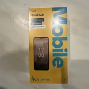 Nokia C31 Smartphone Mobile 32GB Charcoal Sealed Box NEW