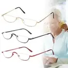 Frame Eyeglasses +1.00~+4.0 Diopter Half Moon Reading Glasses Reading Glasses