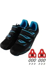 Venzo Bike Women,s Cycling Shoes Size EU37 Black / Blue.